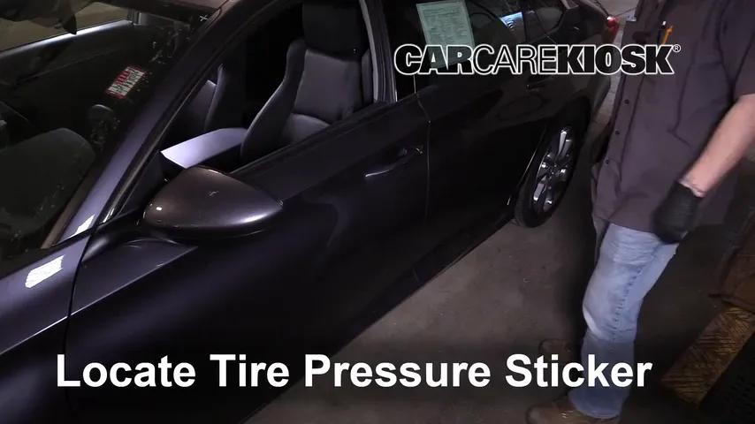 2018 Honda Accord LX 1.5L 4 Cyl. Turbo Tires & Wheels Check Tire Pressure